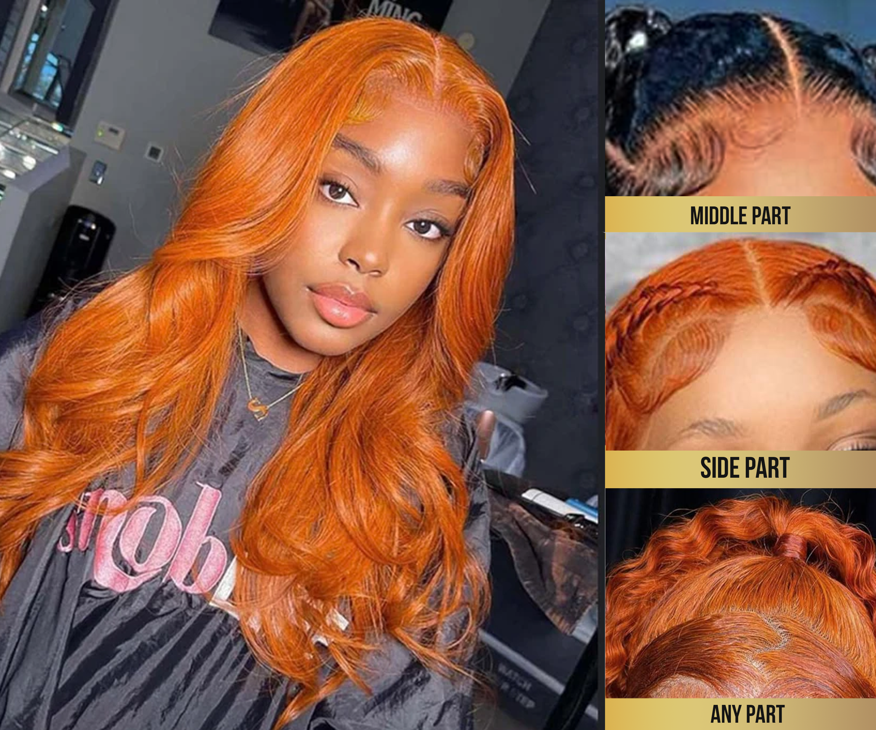 13X4 Ginger 180% Density